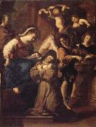 Giovanni Francesco Barbieri Called Il Guercino The Vistion of St.Francesca Romana china oil painting artist